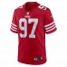 San Francisco 49ers Bryant Young Men's Nike Scarlet Retired Player Game Jersey